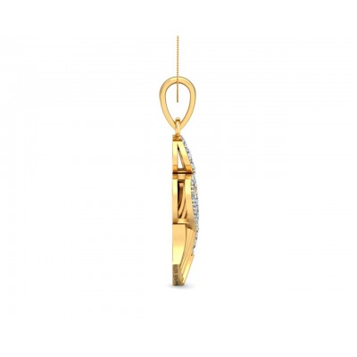 Sana Diamond Pendant in gold